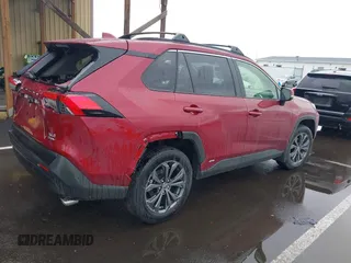 2025 Toyota RAV4 Hybrid XLE Premium with VIN JTMB6RFV6SD156635, listed as a IAAI auction lot 41979039 with 1,849 mi miles and . Bid and sale history available at DreamBid. Image 4.