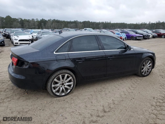 2013 Audi A4 Premium Plus with VIN WAUFFAFL4DN014411, listed as a Copart auction lot 47653005 with 170,408 mi miles and Salvage Title. Bid and sale history available at carsss.com. Image 3.