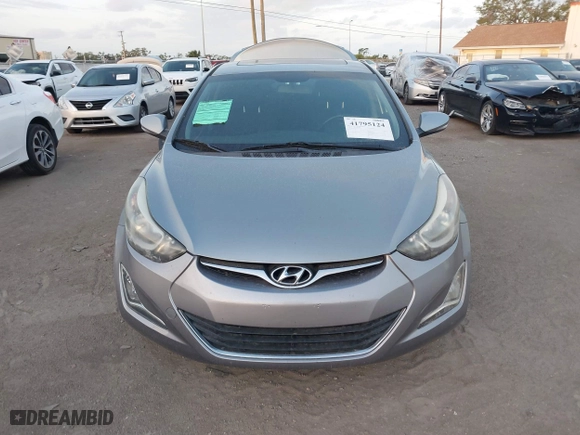 2016 Hyundai Elantra SE with VIN KMHDH4AE9GU557287, listed as a IAAI auction lot 41795124 with 112,140 mi miles. Bid and sale history available at carsss.com. Image 12.