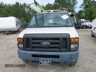 2012 Ford Econoline Cargo Commercial with VIN 1FTNE1EWXCDA09215, listed as a IAAI auction lot 42119854 with 141,625 mi miles and . Bid and sale history available at DreamBid. Image 6.