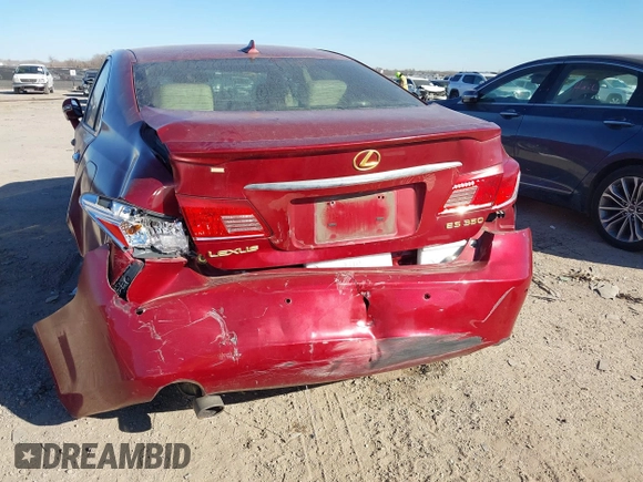 2010 Lexus ES 330 with VIN JTHBK1EG0A2369346, listed as a IAAI auction lot 41379975 with 180,402 mi miles and . Bid and sale history available at DreamBid. Image 6.