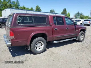 2001 Dodge Dakota z VIN 1B7GG2AZ41S152288, wystawiony jako Copart lot #59952635 z przebiegiem 167 721 mil mil oraz Czysty tytuł • Clean title. Historia ofert i sprzedaży dostępna na DreamBid. Obrazek 3.