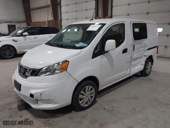2020 Nissan NV200 Compact Cargo SV with VIN 3N6CM0KN1LK697408, listed as a IAAI auction lot 41950866 with 63,919 mi miles. Bid and sale history available at carsss.com. Image 2.