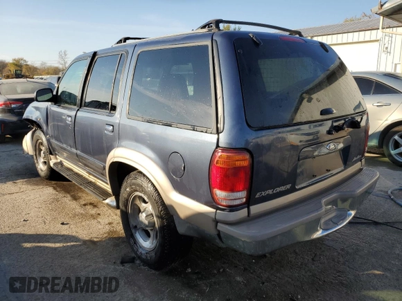 2001 Ford Explorer Eddie Bauer z VIN 1FMZU84P11UB51758, wystawiony jako Copart lot #77895184 z przebiegiem 191 464 mil mil oraz Szkoda całkowita • Salvage title. Historia ofert i sprzedaży dostępna na DreamBid. Obrazek 2.