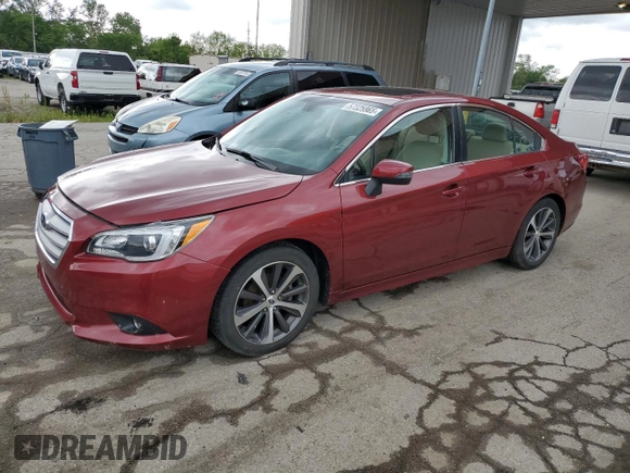 2015 Subaru Legacy Limited with VIN 4S3BNAN64F3025763, listed as a Copart auction lot 57325965 with 64,494 mi miles and Salvage title. Bid and sale history available at DreamBid. Image 1.