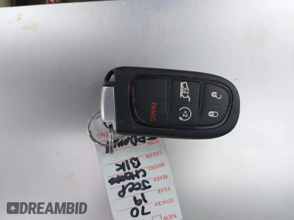 2019 Jeep Cherokee Limited with VIN 1C4PJMDX6KD457370, listed as a IAAI auction lot 42210162 with 50,303 mi miles and . Bid and sale history available at DreamBid. Image 11.