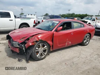 2012 Dodge Charger SXT with VIN 2C3CDXJG6CH184015, listed as a Copart auction lot 59302064 with 207,997 mi miles and Salvage Title. Bid and sale history available at carsss.com. Image 1.