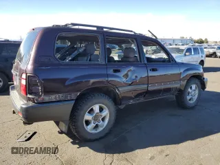 2004 Toyota Land Cruiser with VIN JTEHT05J542054346, listed as a Copart auction lot 43452205 with 254,500 mi miles and Salvage Title. Bid and sale history available at carsss.com. Image 3.