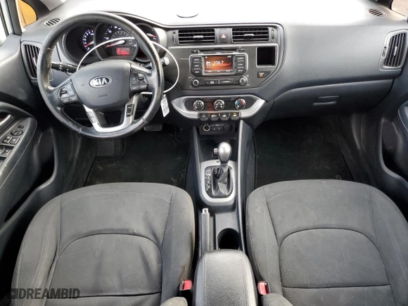 2014 Kia Rio EX with VIN KNADN4A30E6353469, listed as a Copart auction lot 43788955 with 156,096 mi miles and Salvage Title. Bid and sale history available at carsss.com. Image 8.