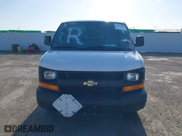 2014 Chevrolet Express Cargo Van with VIN 1GCWGFCAXE1206912, listed as a IAAI auction lot 41700273 with 177,348 mi miles. Bid and sale history available at carsss.com. Image 12.