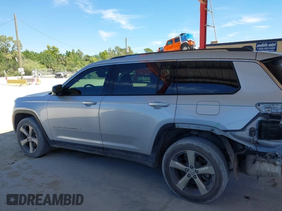 2022 Jeep Grand Cherokee Limited z VIN 1C4RJJBG1N8521340, wystawiony jako IAAI lot #41854441 z przebiegiem 58 354 mil mil oraz . Historia ofert i sprzedaży dostępna na DreamBid. Obrazek 15.