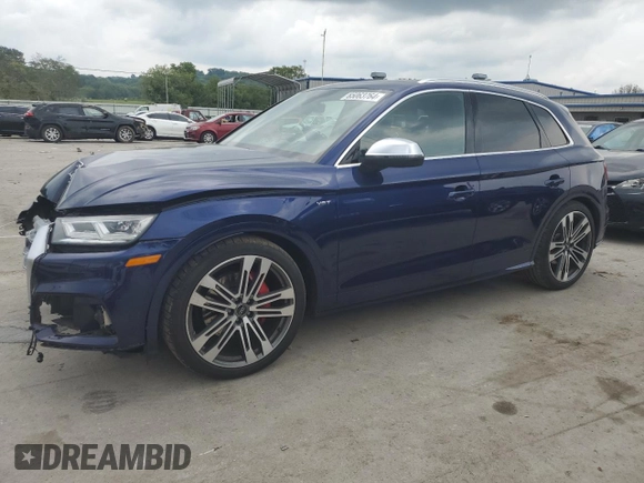 2018 Audi SQ5 Prestige with VIN WA1C4AFY4J2101014, listed as a Copart auction lot 65063764 with 60,064 mi miles and Salvage Title. Bid and sale history available at DreamBid. Image 1.