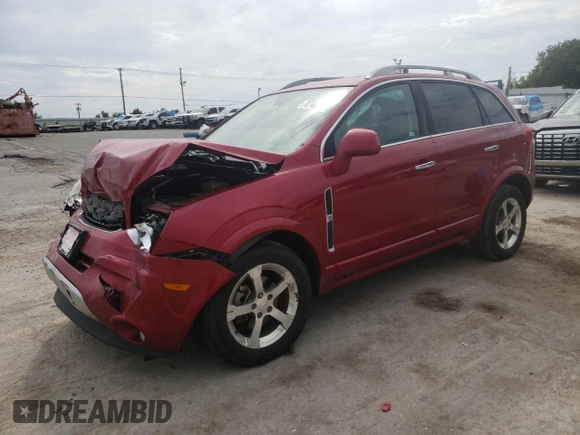 2014 Chevrolet Captiva Sport LT with VIN 3GNAL3EK0ES550393, listed as a Copart auction lot 70746503 with 123,744 mi miles and Salvage Title. Bid and sale history available at DreamBid. Image 1.
