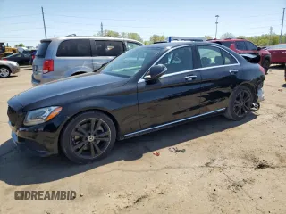 2018 Mercedes-Benz C 300 z VIN WDDWF4JB2JR404761, wystawiony jako Copart lot #55923465 z przebiegiem Nie podano mil oraz Czysty tytuł • Clean title. Historia ofert i sprzedaży dostępna na DreamBid. Obrazek 1.