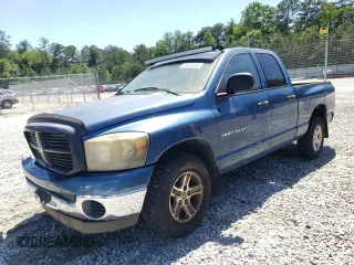 2006 Dodge 1500 SLT z VIN 1D7HA18N16S642641, wystawiony jako Copart lot #58009345 z przebiegiem 266 865 mil mil oraz Czysty tytuł • Clean title. Historia ofert i sprzedaży dostępna na DreamBid. Obrazek 1.