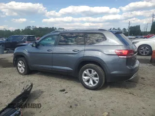 2019 Volkswagen Atlas SE z VIN 1V2WR2CA4KC531413, wystawiony jako Copart lot #55102495 z przebiegiem 71 887 mil mil oraz Szkody całkowita. Historia ofert i sprzedaży dostępna na DreamBid. Obrazek 2.