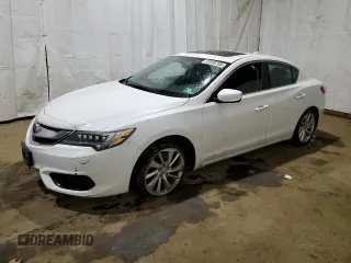 2016 Acura ILX w/Premium Pkg with VIN 19UDE2F76GA001873, listed as a Copart auction lot 52096785 with 219,047 mi miles and Clean Title. Bid and sale history available at carsss.com. Image 1.