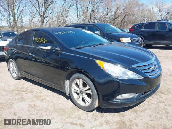 2013 Hyundai Sonata Limited with VIN 5NPEC4AC5DH541163, listed as a IAAI auction lot 41823970 with 117,286 mi miles and . Bid and sale history available at carsss.com. Image 12.