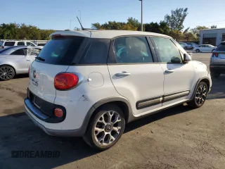 2014 FIAT 500L Trekking with VIN ZFBCFADH6EZ020390, listed as a Copart auction lot 48340845 with 51,621 mi miles and Salvage Title. Bid and sale history available at DreamBid. Image 3.
