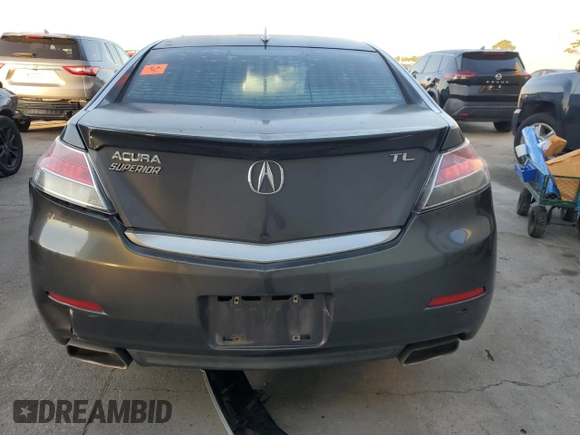 2012 Acura TL Tech Auto with VIN 19UUA8F52CA036451, listed as a Copart auction lot 51987955 with 123,568 mi miles and Salvage Title. Bid and sale history available at carsss.com. Image 6.