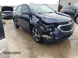 2018 Chevrolet Equinox LS with VIN 3GNAXHEV7JS634751, listed as a Copart auction lot 47396065 with 84,359 mi miles and Salvage Title. Bid and sale history available at DreamBid. Image 4.