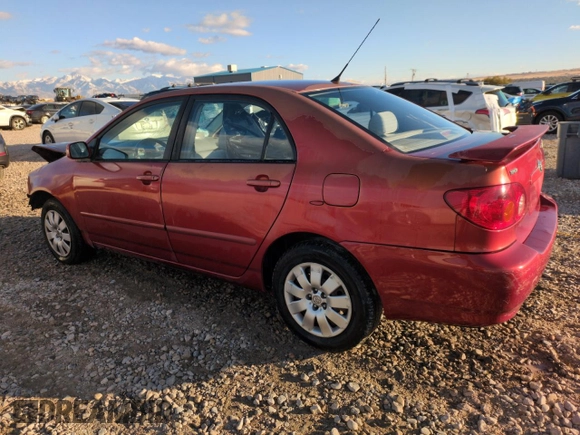 2004 Toyota Corolla CE with VIN 1NXBR38E24Z270728, listed as a Copart auction lot 79022664 with 58,280 mi miles and Salvage Title. Bid and sale history available at DreamBid. Image 2.
