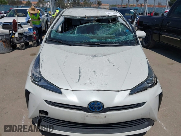 2020 Toyota Prius L Eco with VIN JTDKARFU3L3107048, listed as a IAAI auction lot 41973416 with 41,773 mi miles and . Bid and sale history available at DreamBid. Image 12.