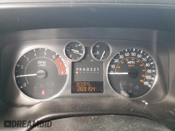 2007 Hummer H3 SUV with VIN 5GTDN13E778127042, listed as a Copart auction lot 83045194 with 269,154 mi miles and Salvage Title. Bid and sale history available at DreamBid. Image 9.