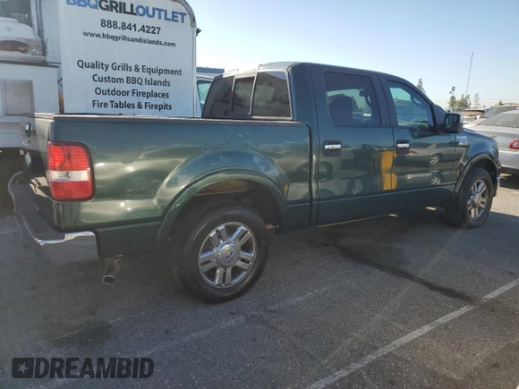 2007 Ford F-150 XLT with VIN 1FTPW12567KC89153, listed as a Copart auction lot 63996985 with 335,469 mi miles and Clean title. Bid and sale history available at DreamBid. Image 3.