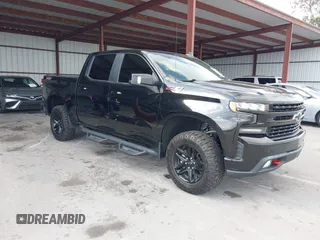 2021 Chevrolet Silverado 1500 LT Trail Boss with VIN 1GCPYFED2MZ127842, listed as a IAAI auction lot 41600761 with 70,630 mi miles and . Bid and sale history available at DreamBid. Image 1.