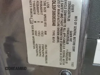 2008 Pontiac Torrent z VIN 2CKDL33F386063048, wystawiony jako Copart lot #58848805 z przebiegiem Nie podano mil oraz Czysty tytuł • Clean title. Historia ofert i sprzedaży dostępna na DreamBid. Obrazek 13.