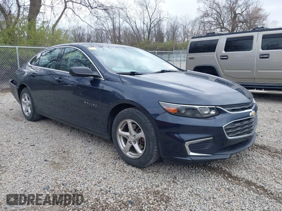 2016 Chevrolet Malibu LS with VIN 1G1ZB5STXGF344957, listed as a IAAI auction lot 42026548 with 101,503 mi miles and . Bid and sale history available at DreamBid. Image 1.