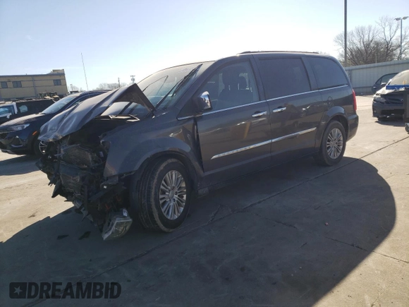 2015 Chrysler Town & Country Touring-L with VIN 2C4RC1CG3FR573874, listed as a Copart auction lot 49412035 with 72,539 mi miles and Salvage Title. Bid and sale history available at carsss.com. Image 1.