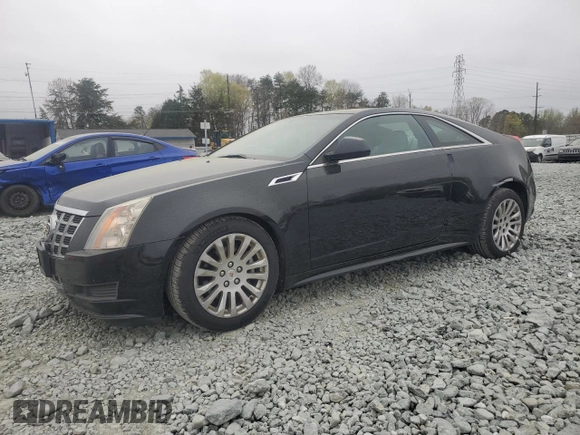 2013 Cadillac CTS Coupe with VIN 1G6DA1E37D0110981, listed as a Copart auction lot 51235475 with 94,945 mi miles and Salvage Title. Bid and sale history available at carsss.com. Image 1.