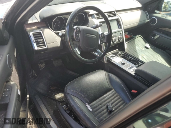 2017 Land Rover Discovery HSE with VIN SALRRBBK6HA013647, listed as a Copart auction lot 74605744 with Not Provided miles and Salvage Title. Bid and sale history available at carsss.com. Image 8.