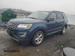 2017 Ford Explorer XLT with VIN 1FM5K8D85HGD32724, listed as a Copart auction lot 49831835 with 109,629 mi miles and Salvage Title. Bid and sale history available at DreamBid. Image 1.
