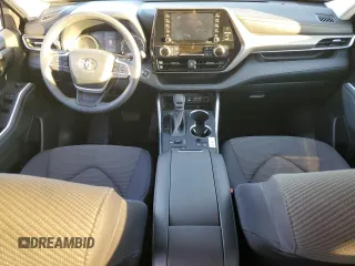 2022 Toyota Highlander L with VIN 5TDCZRBHXNS584342, listed as a Copart auction lot 77528754 with 13,209 mi miles and Salvage title. Bid and sale history available at DreamBid. Image 8.