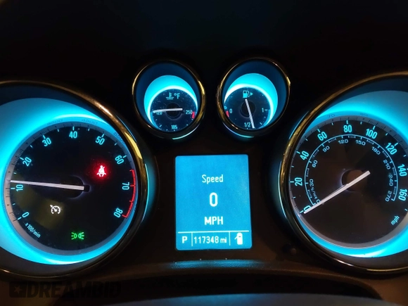 2014 Buick Verano Group with VIN 1G4PS5SK6E4135239, listed as a IAAI auction lot 41618333 with 117,348 mi miles and . Bid and sale history available at DreamBid. Image 7.