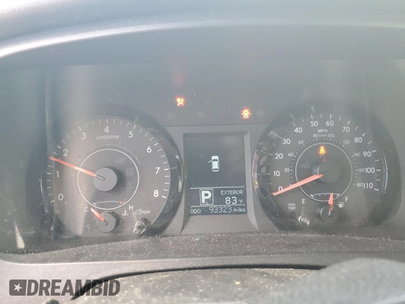 2015 Toyota Sienna LE AAS with VIN 5TDKK3DCXFS577990, listed as a Copart auction lot 56608525 with 93,323 mi miles and Salvage title. Bid and sale history available at DreamBid. Image 9.