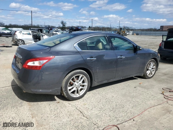 2009 Nissan Maxima 3.5 S with VIN 1N4AA51E59C831245, listed as a Copart auction lot 51850285 with 99,405 mi miles and Clean Title. Bid and sale history available at carsss.com. Image 3.