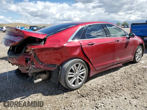 2013 Lincoln MKZ z VIN 3LN6L2G95DR804619, wystawiony jako Copart lot #57101315 z przebiegiem Nie podano mil oraz Szkoda całkowita • Salvage title. Historia ofert i sprzedaży dostępna na DreamBid. Obrazek 3.