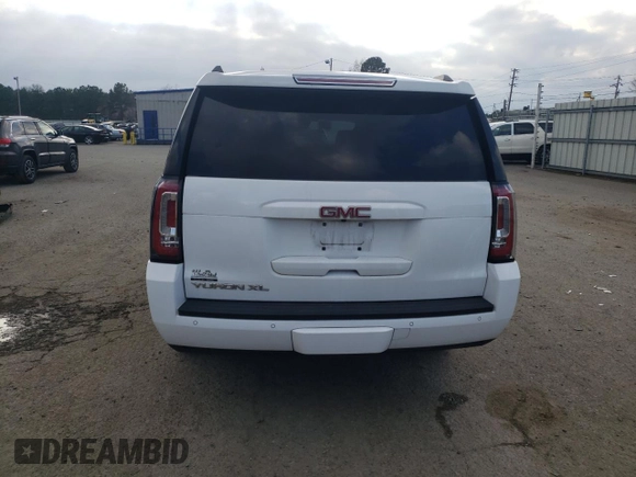 2019 GMC Yukon XL SLT with VIN 1GKS1GKC3KR189963, listed as a Copart auction lot 42402255 with 77,749 mi miles and Salvage Title. Bid and sale history available at carsss.com. Image 6.