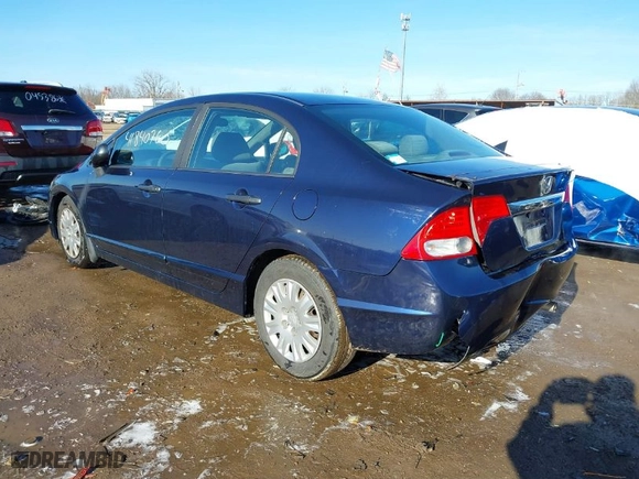 2010 Honda Civic Sdn DX-VP with VIN 19XFA1F35AE036161, listed as a IAAI auction lot 41840760 with 126,692 mi miles. Bid and sale history available at carsss.com. Image 3.
