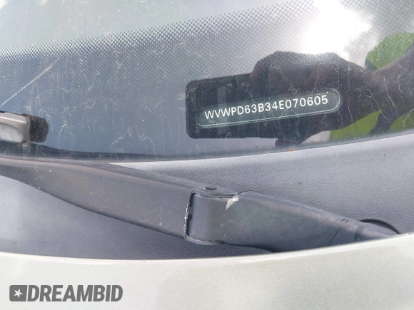 2004 Volkswagen Passat GLS с VIN WVWPD63B34E070605, выставлен на аукционе IAAI как лот 42433810 с пробегом 187 191 миль миль и . История ставок и продаж доступна на DreamBid. Изображение 9.