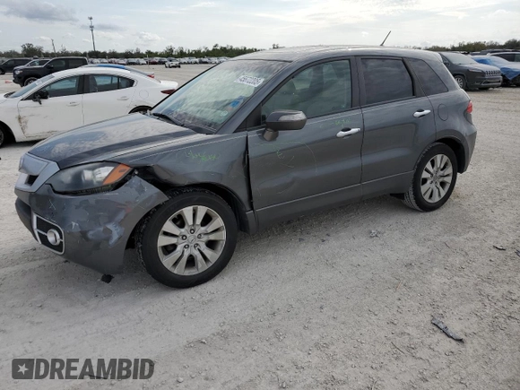 2012 Acura RDX Tech Pkg with VIN 5J8TB2H5XCA002535, listed as a Copart auction lot 45672205 with 231,742 mi miles and Salvage Title. Bid and sale history available at carsss.com. Image 1.