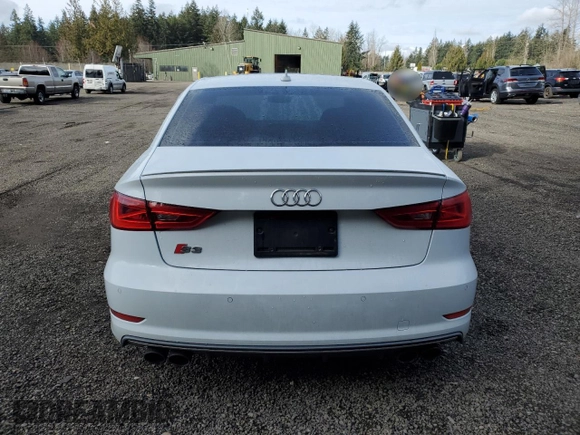 2016 Audi S3 Premium Plus with VIN WAUB1GFF0G1096658, listed as a Copart auction lot 47804155 with 122,049 mi miles and Salvage Title. Bid and sale history available at carsss.com. Image 6.