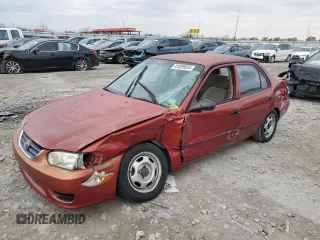 2001 Toyota Corolla CE with VIN 1NXBR12E21Z550495, listed as a Copart auction lot 81895634 with 66,013 mi miles and Salvage title. Bid and sale history available at DreamBid. Image 1.