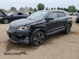 2017 Lincoln MKC Reserve z VIN 5LMTJ3DH2HUL46883, wystawiony jako Copart lot #60830925 z przebiegiem 56 077 mil mil oraz Szkoda całkowita • Salvage title. Historia ofert i sprzedaży dostępna na DreamBid. Obrazek 1.