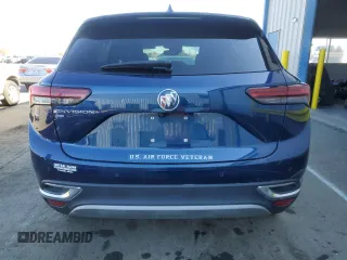 2022 Buick Envision Preferred with VIN LRBFZMR46ND028588, listed as a Copart auction lot 46803215 with 30,794 mi miles and Salvage Title. Bid and sale history available at carsss.com. Image 6.