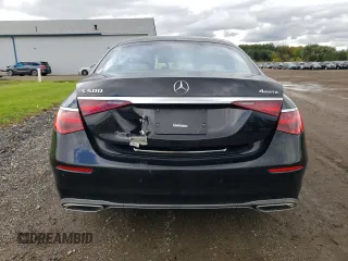 2022 Mercedes-Benz S-Class S 500 with VIN W1K6G6DB0NA088382, listed as a Copart auction lot 76259014 with 19,866 mi miles and Salvage Title. Bid and sale history available at carsss.com. Image 6.
